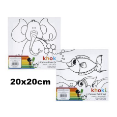 Art & Craft Printed Canvas 20x20cm